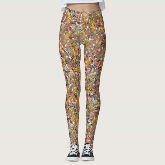 Cigar Wrappers Leggings (Vorderseite)