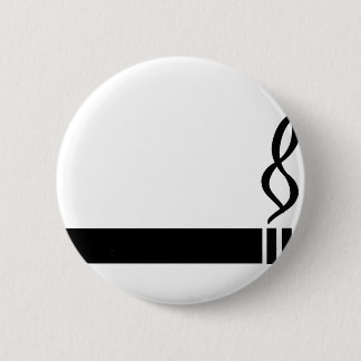 cigaret Ikonen-Zigarettenschwarzes Button