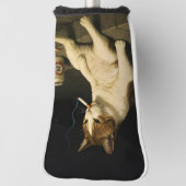 Cigarette Kitten Funny Smoking Cat Gen Z Meme Golf Headcover (Rotieren 90)