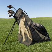 Cigarette Kitten Funny Smoking Cat Gen Z Meme Golfhandtuch (Gras)