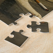 Cigarette Kitten Funny Smoking Cat Gen Z Meme Puzzle (Seite)