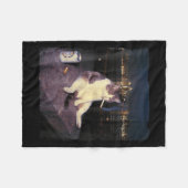 Cigarette Kitten Funny Smoking Cat Meme Stud Gehir Fleecedecke (Vorderseite (Horizontal))