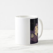 Cigarette Kitten Funny Smoking Cat Meme Stud Gehir Kaffeetasse (VorderseiteRechts)