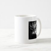 Cigarette Kitten Funny Smoking Cat Meme Stud Gehir Kaffeetasse (VorderseiteRechts)