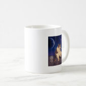 Cigarette Kitten Funny Smoking Cat Meme Stud Gehir Kaffeetasse (VorderseiteRechts)