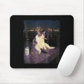 Cigarette Kitten Funny Smoking Cat Meme Stud Gehir Mousepad (Mit Mouse)