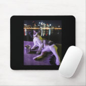 Cigarette Kitten Funny Smoking Cat Meme Stupid Bra Mousepad (Mit Mouse)