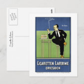 Cigaretten Laferme Postkarte (Vorne/Hinten)