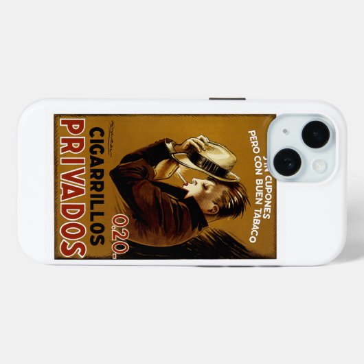 Cigarillos Privados Case-Mate iPhone Hülle (Rückseite (Horizontal))