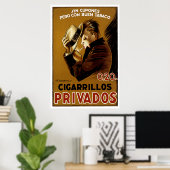 Cigarillos Privados Poster (Heimbüro)