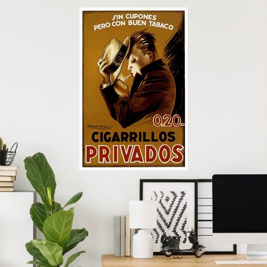 Cigarillos Privados Poster (Heimbüro)