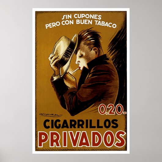 Cigarillos Privados Poster (Vorne)