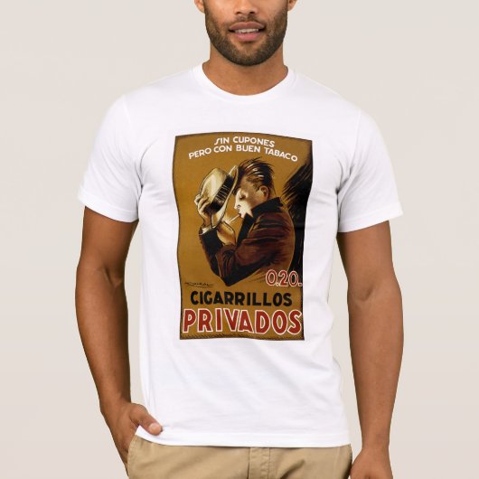 Cigarillos Privados T-Shirt (Vorderseite)