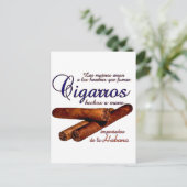 Cigarros - Cirars Postkarte (Stehend Vorderseite)