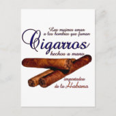 Cigarros - Cirars Postkarte (Vorderseite)