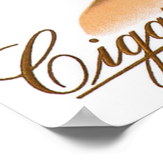 Cigarros Finos Poster (Ecke)