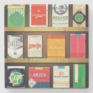 Cigaweed Steinuntersetzer