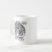Ciggy sagt: Rauch! Kaffeetasse (Vorderseite Links)