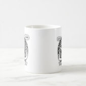 Ciggy sagt: Rauch! Kaffeetasse (Mittel)