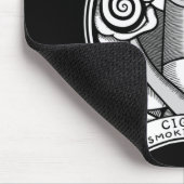 Ciggy sagt: Rauch! Mousepad (Ecke)