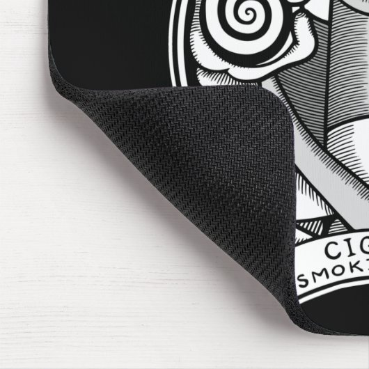 Ciggy sagt: Rauch! Mousepad (Ecke)