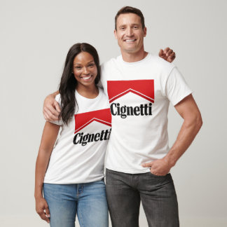 Cignetti Vintage Style T-Shirt | Klassisches rotes