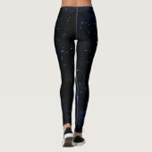 Cignus Schleifen-Nebelfleck Leggings (Rückseite)