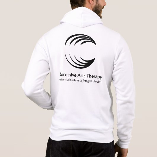 CIIS EXA White Zip Up Hoodie (Rückseite)