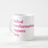 CIIS Radical Transformation Tasse (Vorderseite Links)