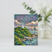 Cijin Insel Taiwan Postkarte (Stehend Vorderseite)