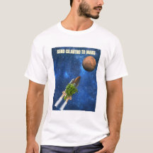 Cilantro an Mars T - Shirt senden