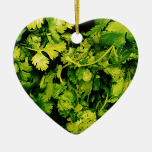 Cilantro / Coriander Leaves Keramikornament
