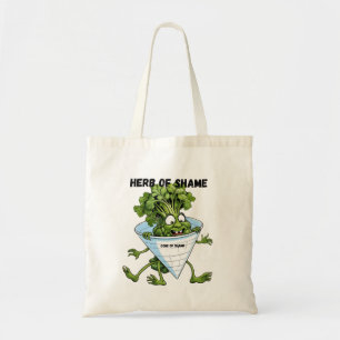 Cilantro - Herb der Scham Funny Tote Tag Tragetasche