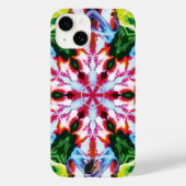 Cilantro Kaleidoskop iPhone Case (Rückseite)