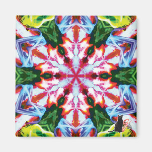 Cilantro Kaleidoskop Magnet