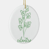CILANTRO KERAMIK ORNAMENT (Rechts)