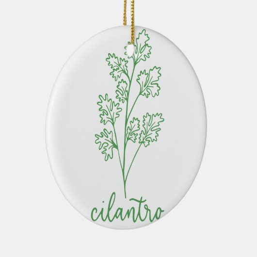 CILANTRO KERAMIK ORNAMENT (Rechts)