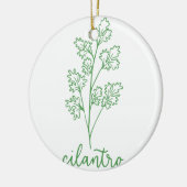 CILANTRO KERAMIK ORNAMENT (Links)