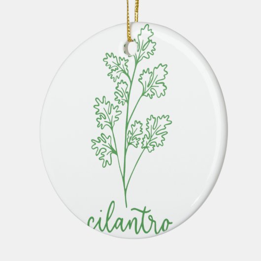 CILANTRO KERAMIK ORNAMENT (Links)