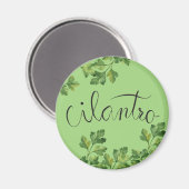 Cilatro Gewürz Magnet (Vorderseite/Rückseite)