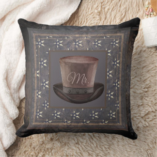Cilinder hat Steampunk "Mr." Dekokissen