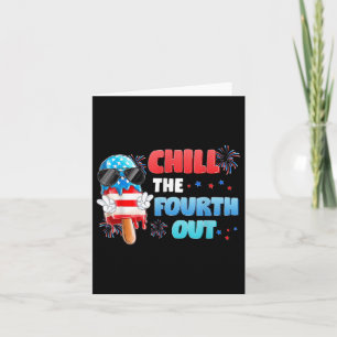 Cill Fourth Out Ice Cream Popsicle 4. Juli Indecle Karte