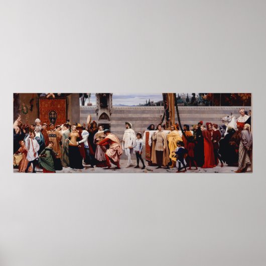 Cimabue's Madonna Carried Poster (Vorne)