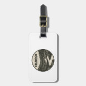 Cimarron National Grassland Kansas Stream Gepäckanhänger (Vorderseite vertikal)