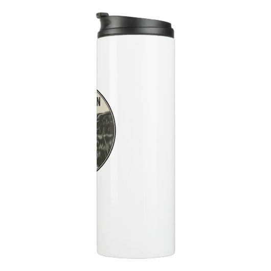 Cimarron National Grassland Kansas Stream Thermosbecher (Nach rechts gedreht)