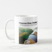 Cimarron River III - Oktober-Morgen schauend Ost Kaffeetasse (Links)