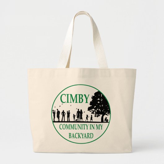 CIMBY JUMBO STOFFBEUTEL (Vorne)