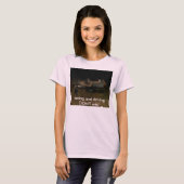 CIMG3429, SMS und Fahren Nicht mischen! T-Shirt (Vorne ganz)