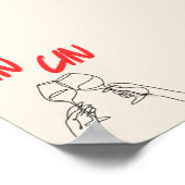 Cin Cin Art Print | Bar/Küchendekor Poster (Ecke)