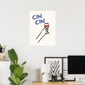 Cin Cin Poster (Heimbüro)